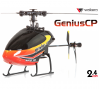 Walkera Genius Cp Fjarstýrð 6 Rása 3D Þyrla Með Devo 7 Fjarstýringu image